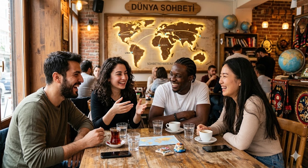 Dünya Sohbeti: Hemen Canlı & Ücretsiz Bağlan! - SohbetRehberi